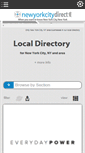 Mobile Screenshot of directory.newyorkcitydirect.info