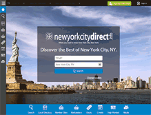 Tablet Screenshot of newyorkcitydirect.info